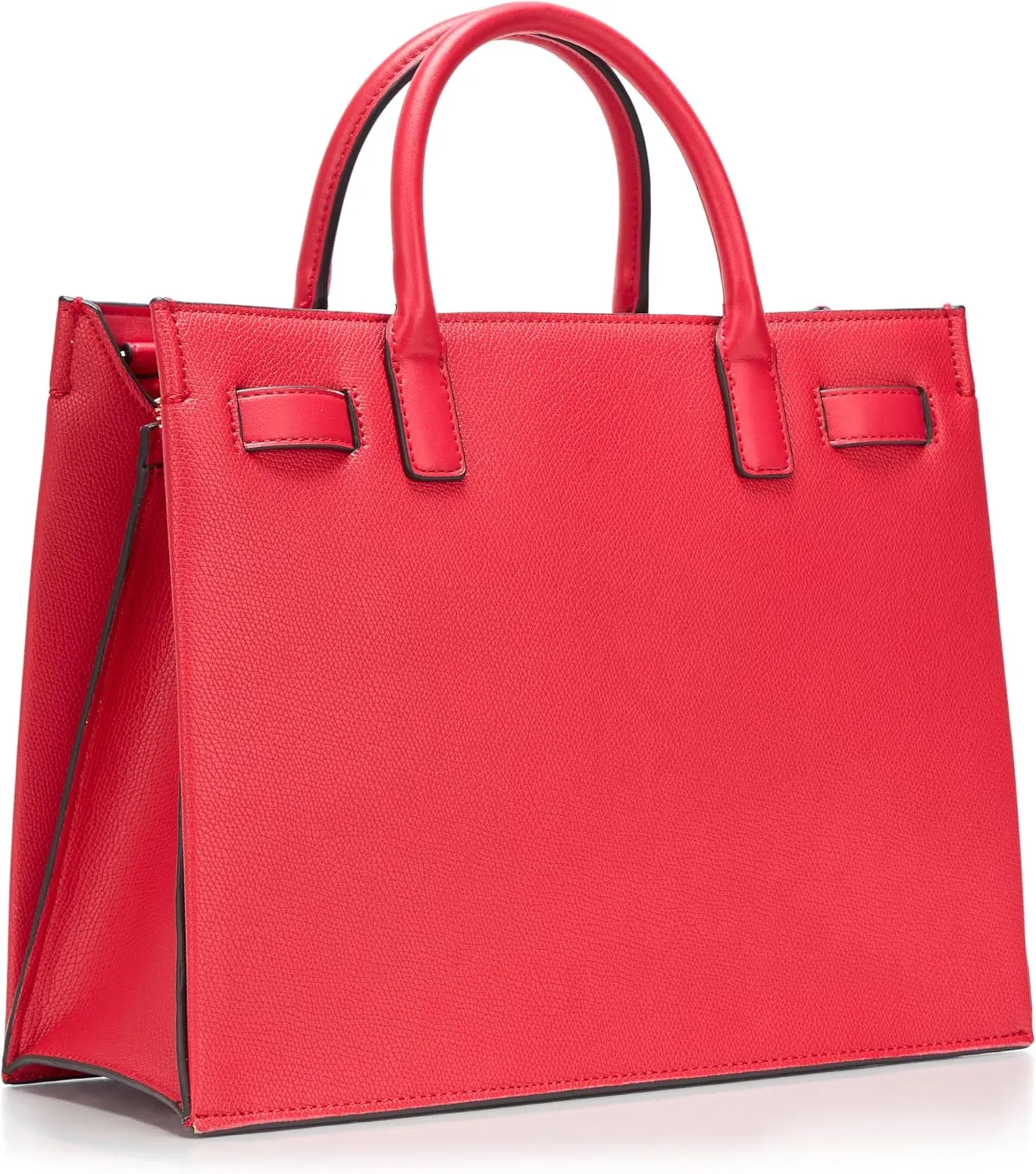 Halston Jerry Embossed Pebble Top Zip Satchel