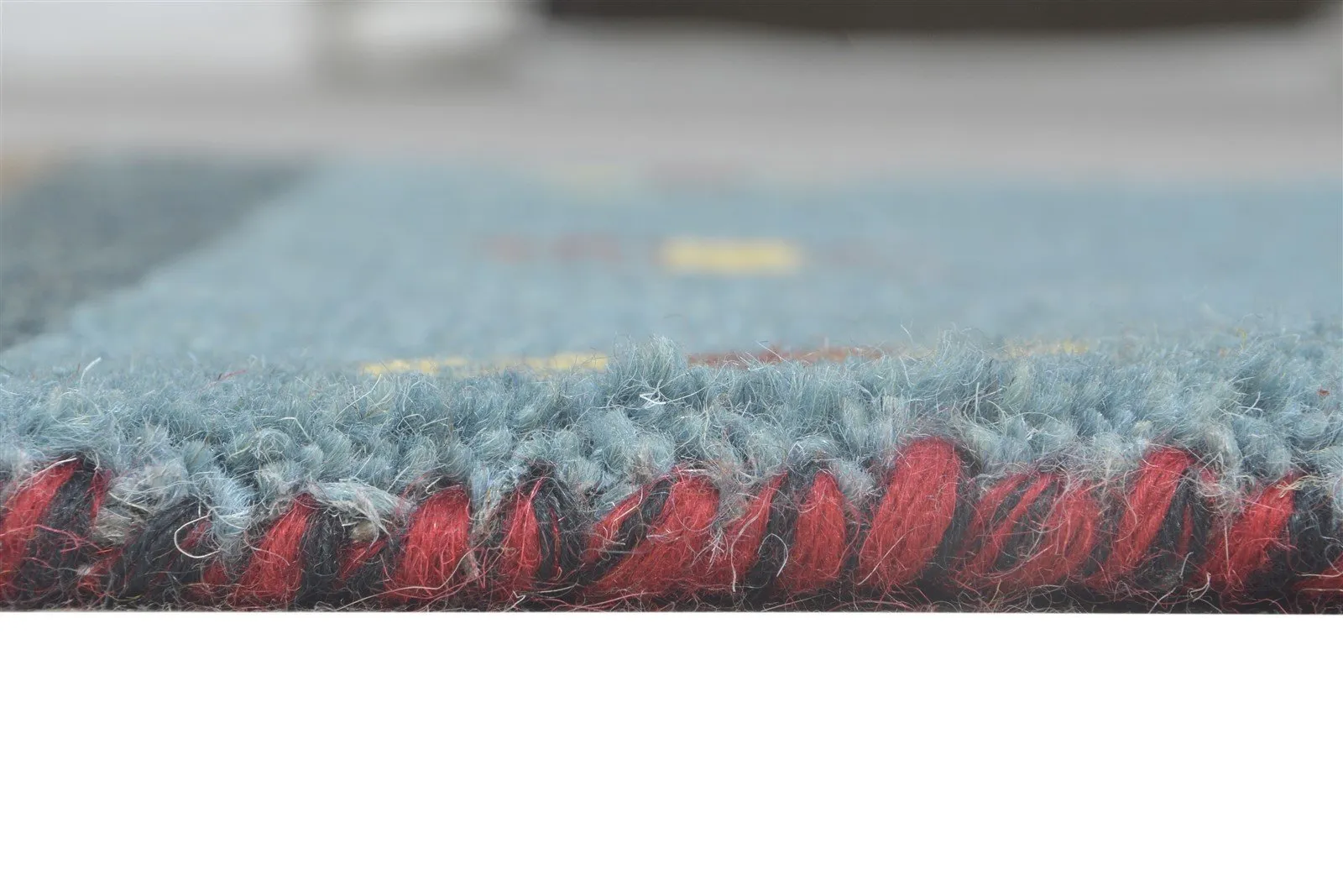 Hand Knotted Multi Color Wool Rug 2X3 Southwestern American Tribal Small Carpet