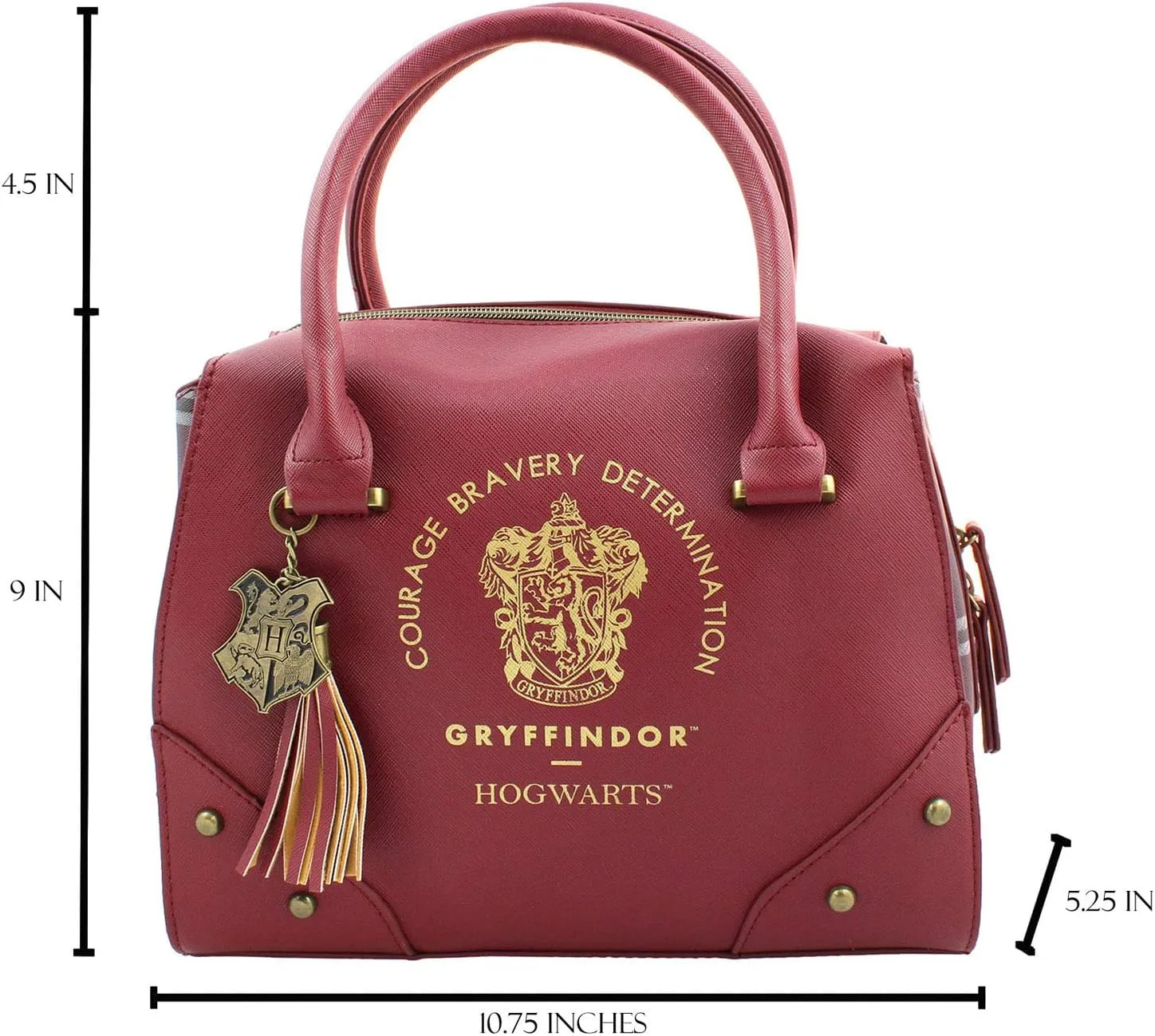Harry Potter Purse Designer Handbag Hogwarts Houses Womens Top Handle Shoulder Satchel Bag