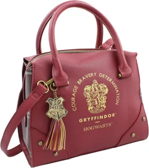 Harry Potter Purse Designer Handbag Hogwarts Houses Womens Top Handle Shoulder Satchel Bag