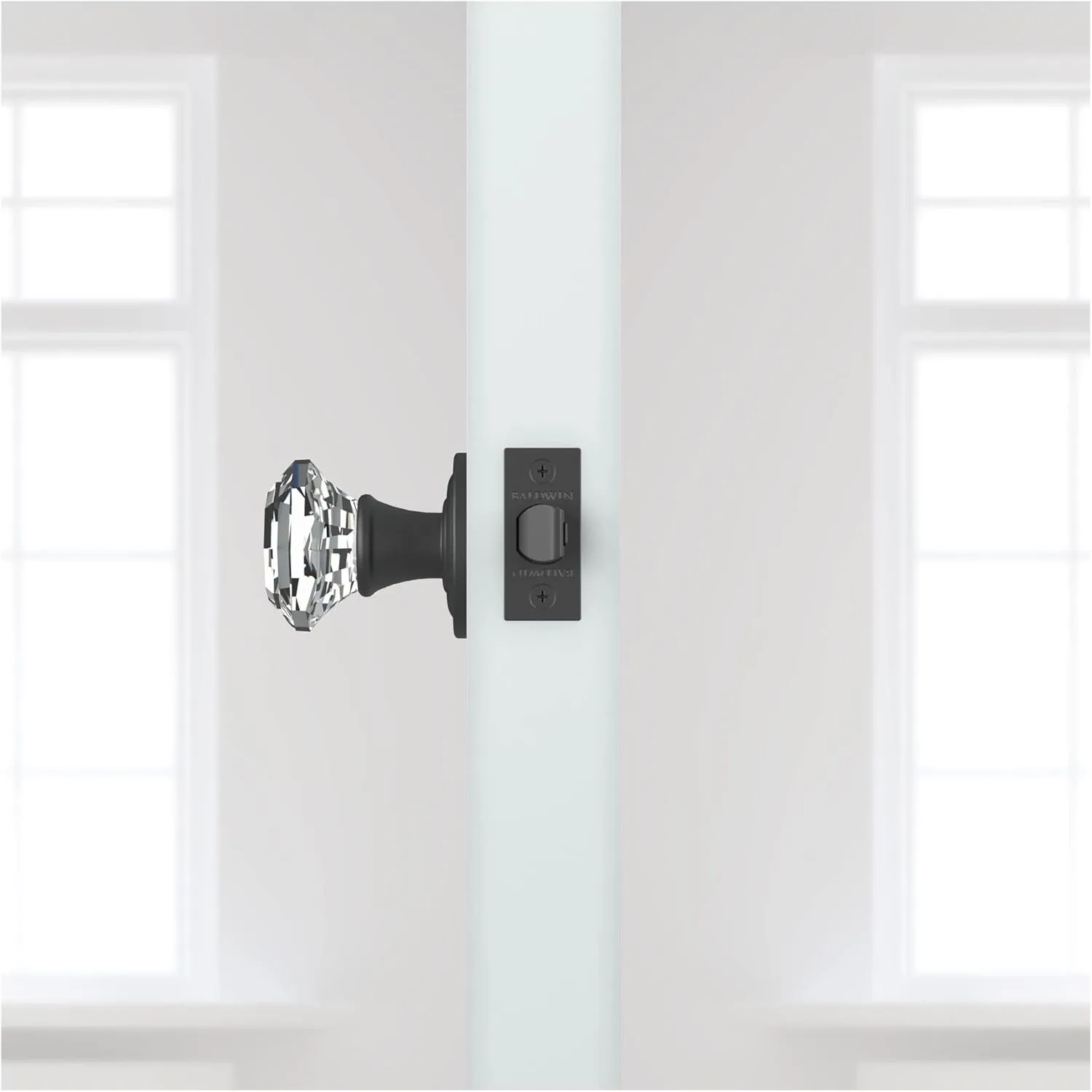 HD.CRY.TRR.150 Crystal / Round Dummy - Satin Nickel