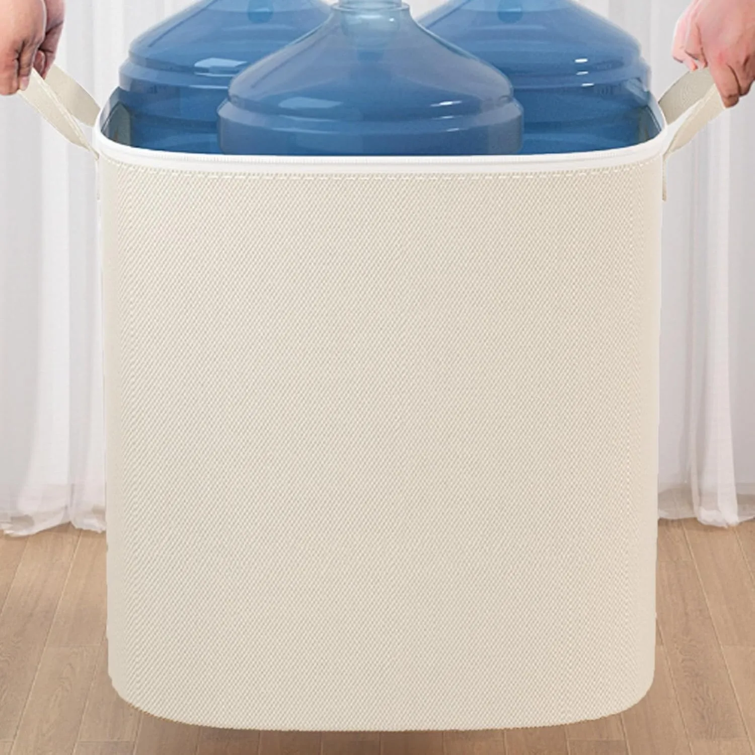 Heavy Duty Extra Large Clothes Storage, Foldable Blanket Storage Bags, Closet Organizers Storage Containers with Handle for Clothing, Blanket, Comforter, Extra Large Storage Bags Deals