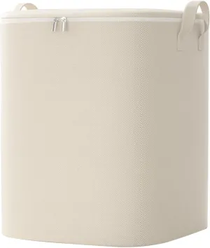 Heavy Duty Extra Large Clothes Storage, Foldable Blanket Storage Bags, Closet Organizers Storage Containers with Handle for Clothing, Blanket, Comforter, Extra Large Storage Bags Deals