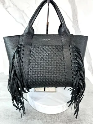 HENRI BENDEL FRINGE BRUNCH TOTE BAG