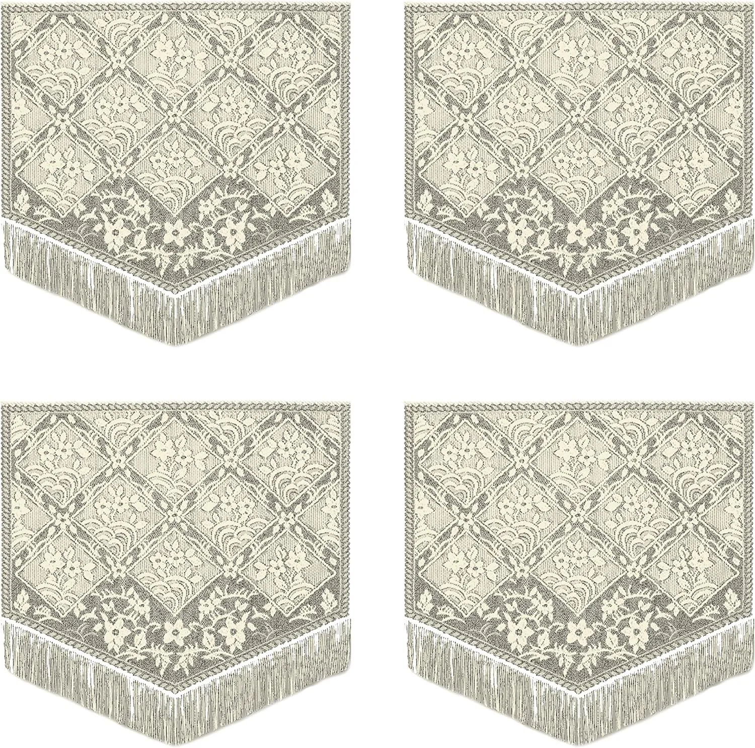 Heritage Lace Chantilly Placemats, 20" x 21", Ecru