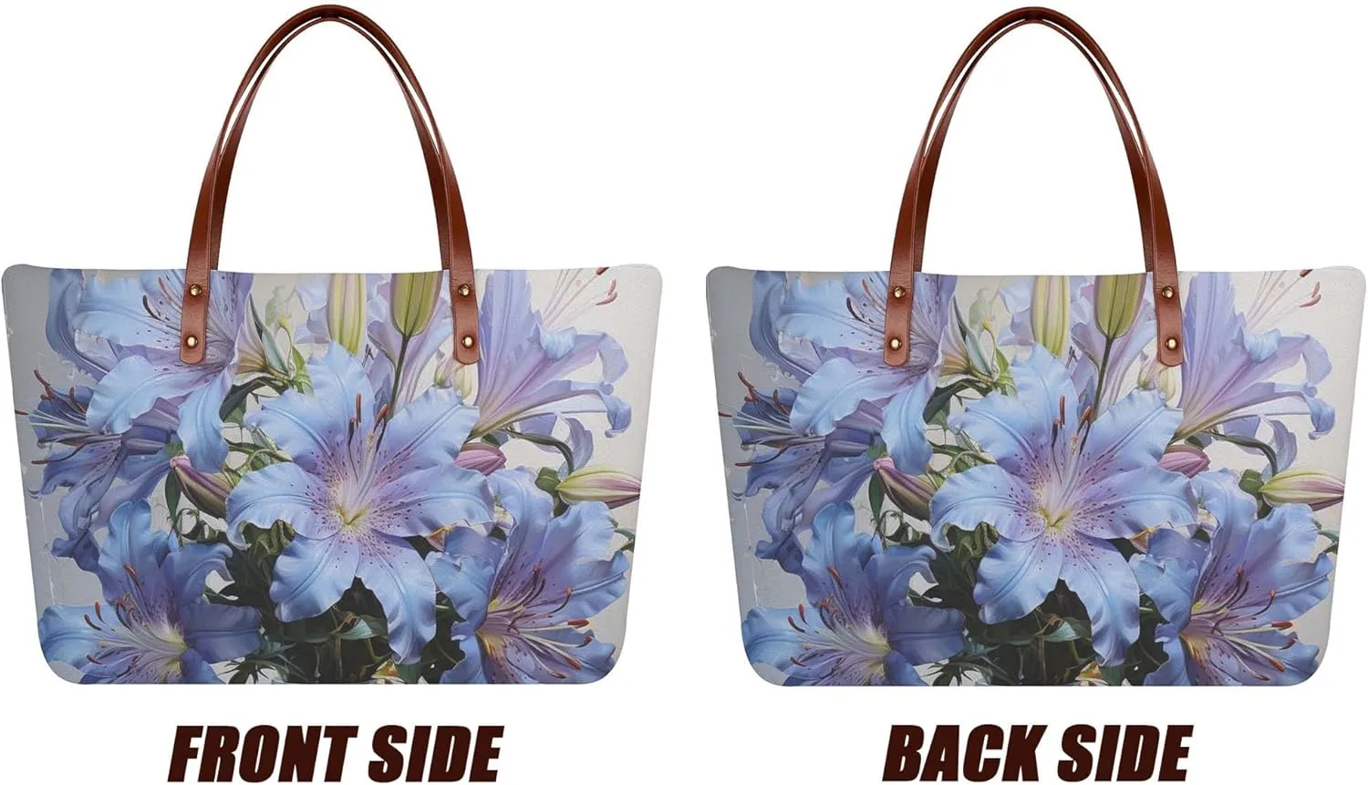 HESBITEUL Customize Crossbody Purses and Handbags for Women PU Leather Tote Top Handle Satchel Bags