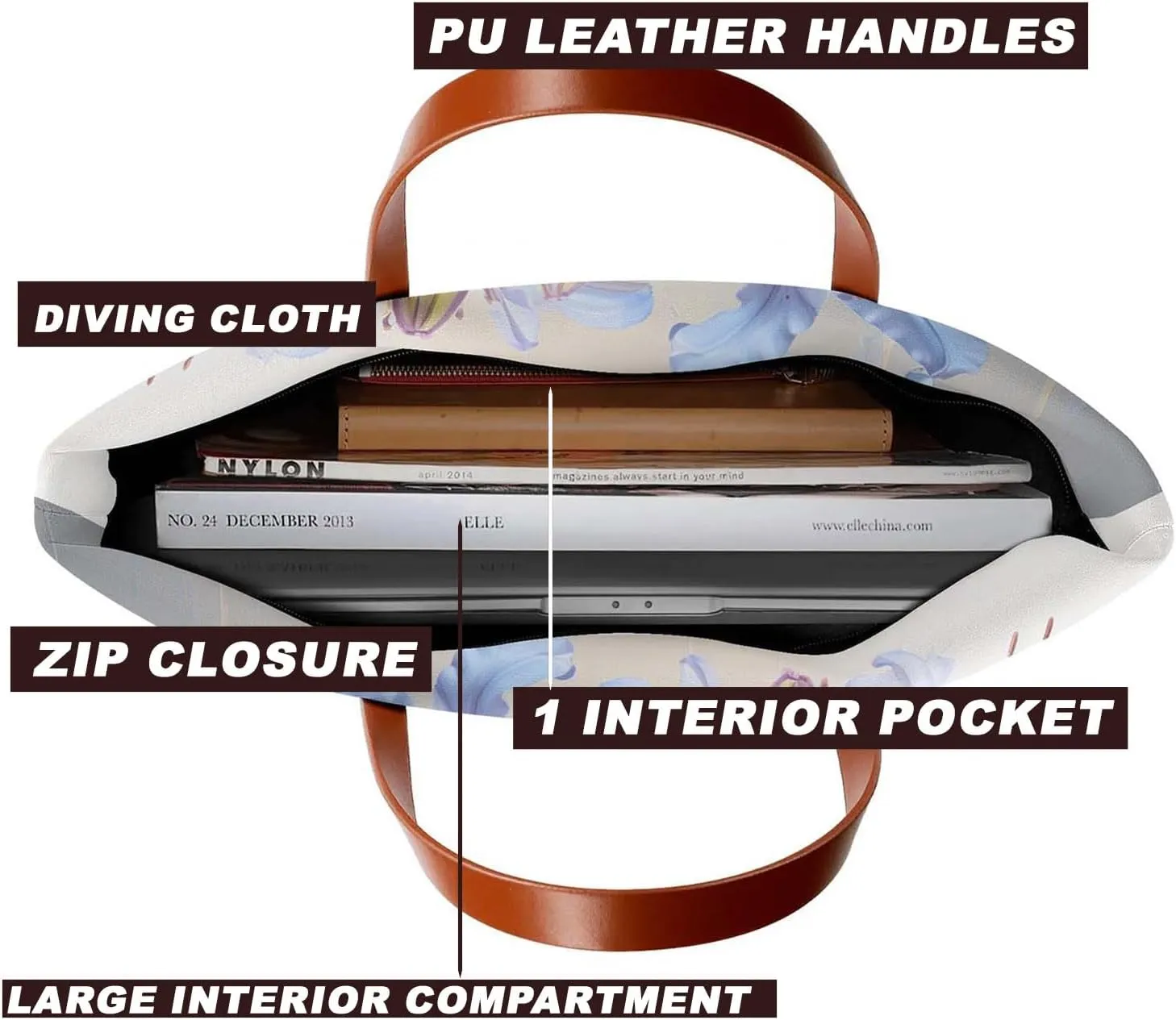HESBITEUL Customize Crossbody Purses and Handbags for Women PU Leather Tote Top Handle Satchel Bags