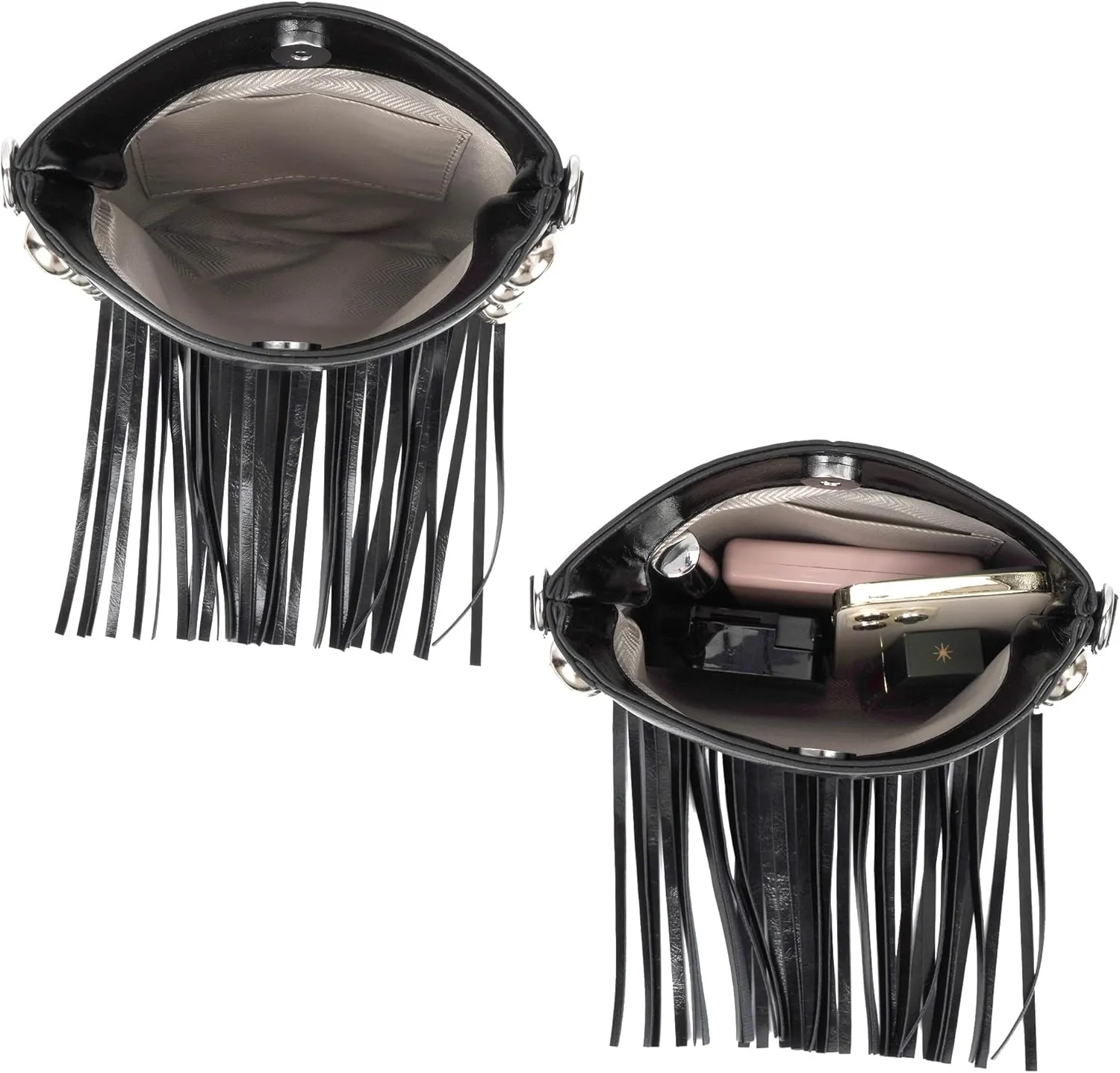 Hoce Women’s Leather Fringe Messenger Bag Large Hobo Crossbody Tassel Shoulder Bags, Gift for Mom Wife Girlfriend