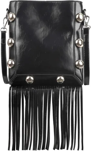 Hoce Women’s Leather Fringe Messenger Bag Large Hobo Crossbody Tassel Shoulder Bags, Gift for Mom Wife Girlfriend