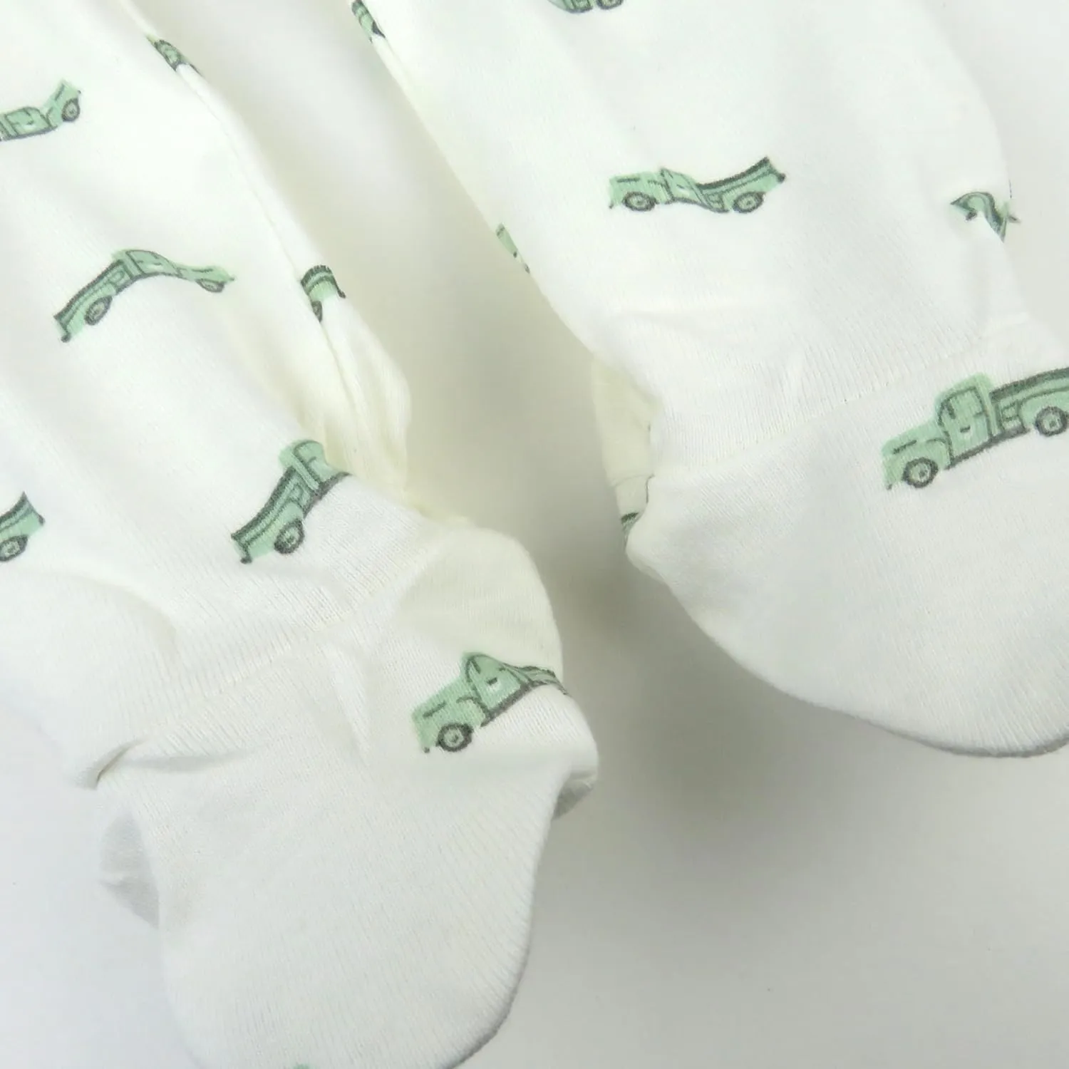 HonestBaby 3-Pack Footed Pants Roomy Fit Pull on Bottoms 100% Organic Cotton for Infant Baby Boys, Girls, Unisex