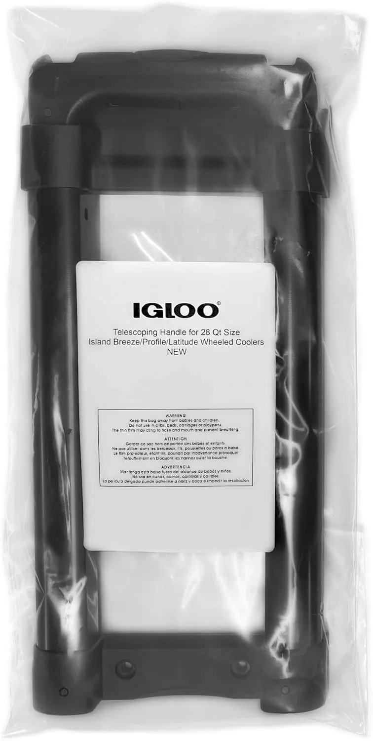 Igloo Replacement Telescoping Handle for Island Breeze/Profile/Latitude 28 Qt Wheeled Cooler
