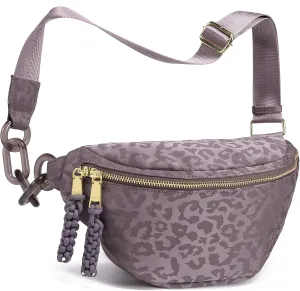 INICAT Fanny Packs for Women,Fashion Waist Packs Crossbody Bum Bag with Adjustable Strap for Travel Sport