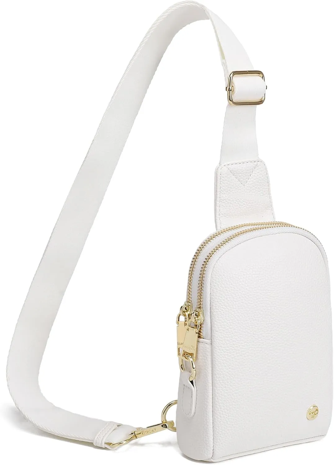 INICAT Travel Small Sling Bag Leather Crossbody Bags for Women Fanny Packs Cross Body Bag for Woman Cross Body Purses