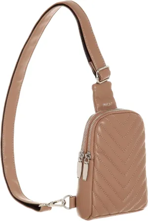 INICAT Travel Small Sling Bag Leather Crossbody Bags for Women Fanny Packs Cross Body Bag for Woman Cross Body Purses