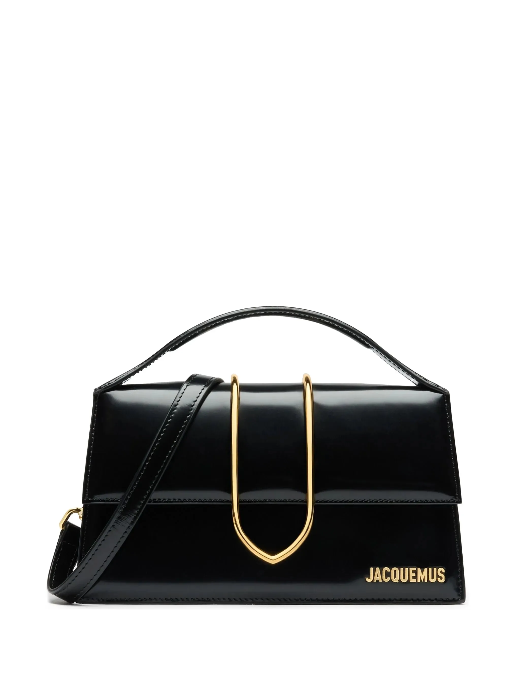 JACQUEMUS WOMEN Le Grand Bambino Tote Bag Black