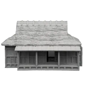 Japanese Cottage DnD Miniature Terrain for Dungeons and Dragons, D&D, D and D, Samurai Cottage for DnD, Wargaming Cottage