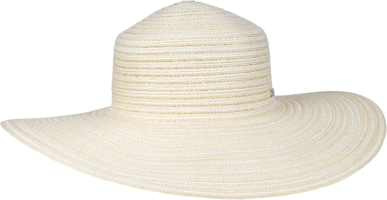 Jessica Simpson Women's Wide Brim Straw Hat