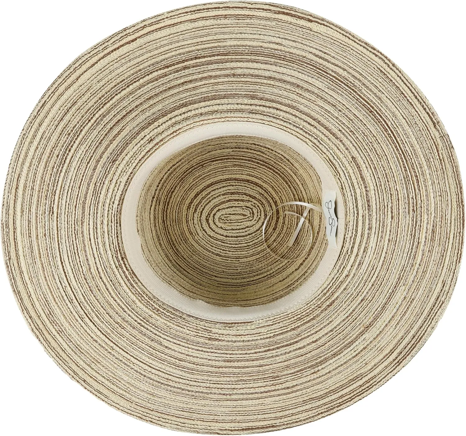 Jessica Simpson Women's Wide Brim Straw Hat