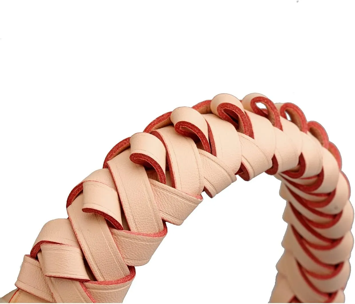 Jiesinlov 12 Inches Top Braided Handle Strap Suitable for Neonoe Hobo Bucket Bags (Apricot)