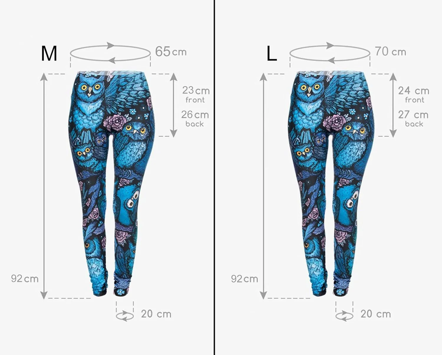 JINKAIJIA Women's Regular Size and Large Size Fashion Designs Digital 3D Printed Leggings(DDK100-1L)