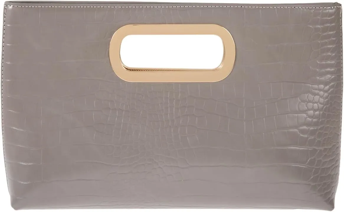 JNB Cork Top Handle Clutch
