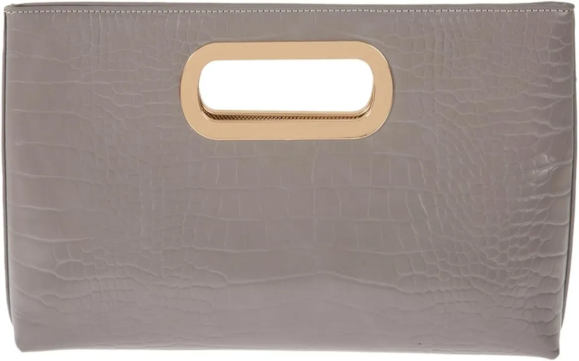 JNB Cork Top Handle Clutch