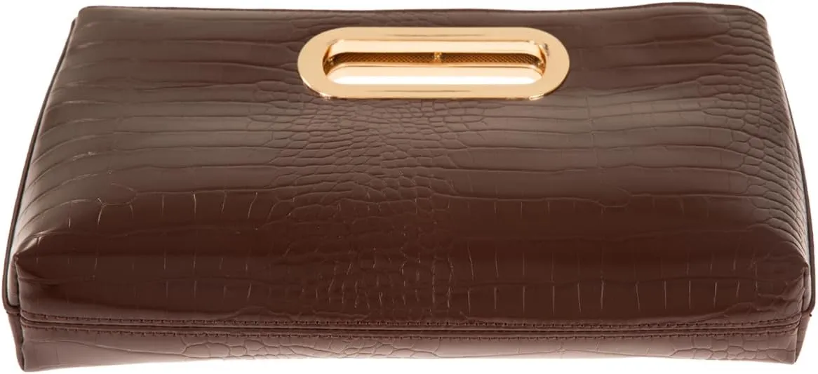 JNB Cork Top Handle Clutch