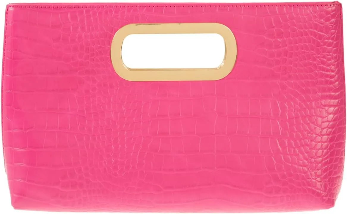 JNB Cork Top Handle Clutch