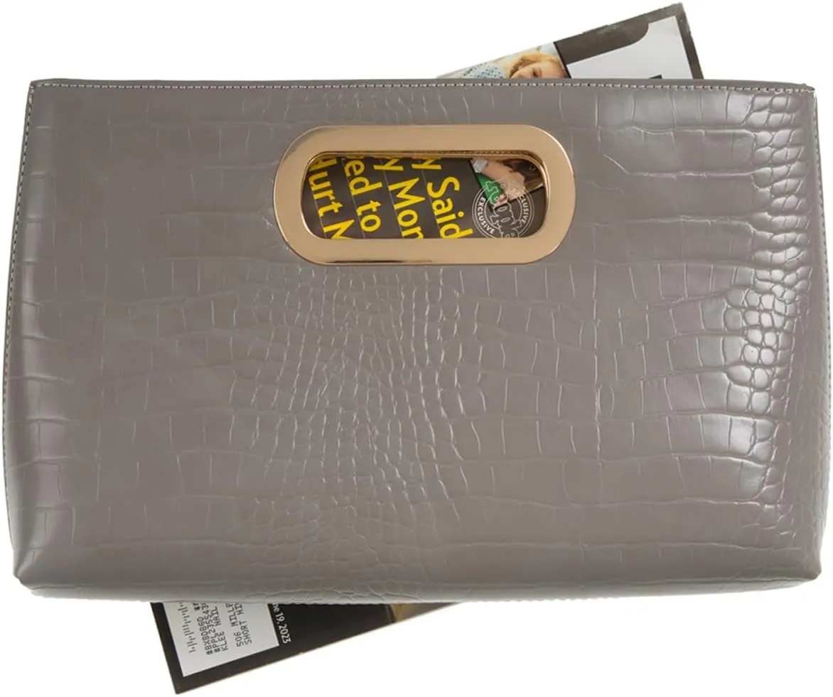 JNB Cork Top Handle Clutch