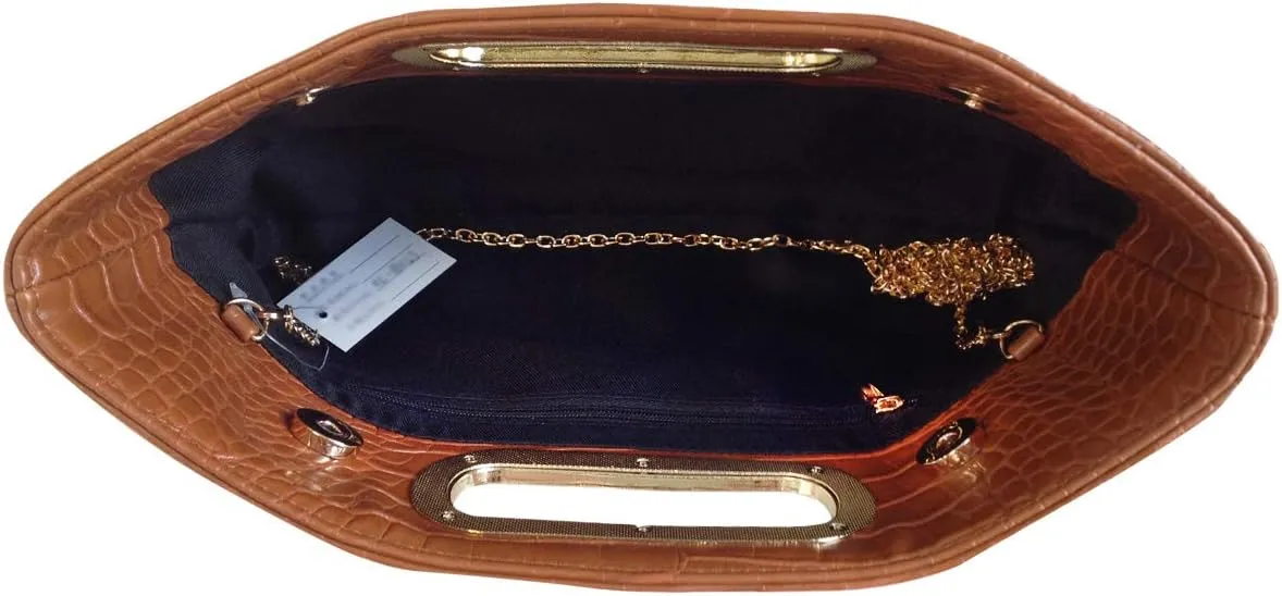 JNB Cork Top Handle Clutch