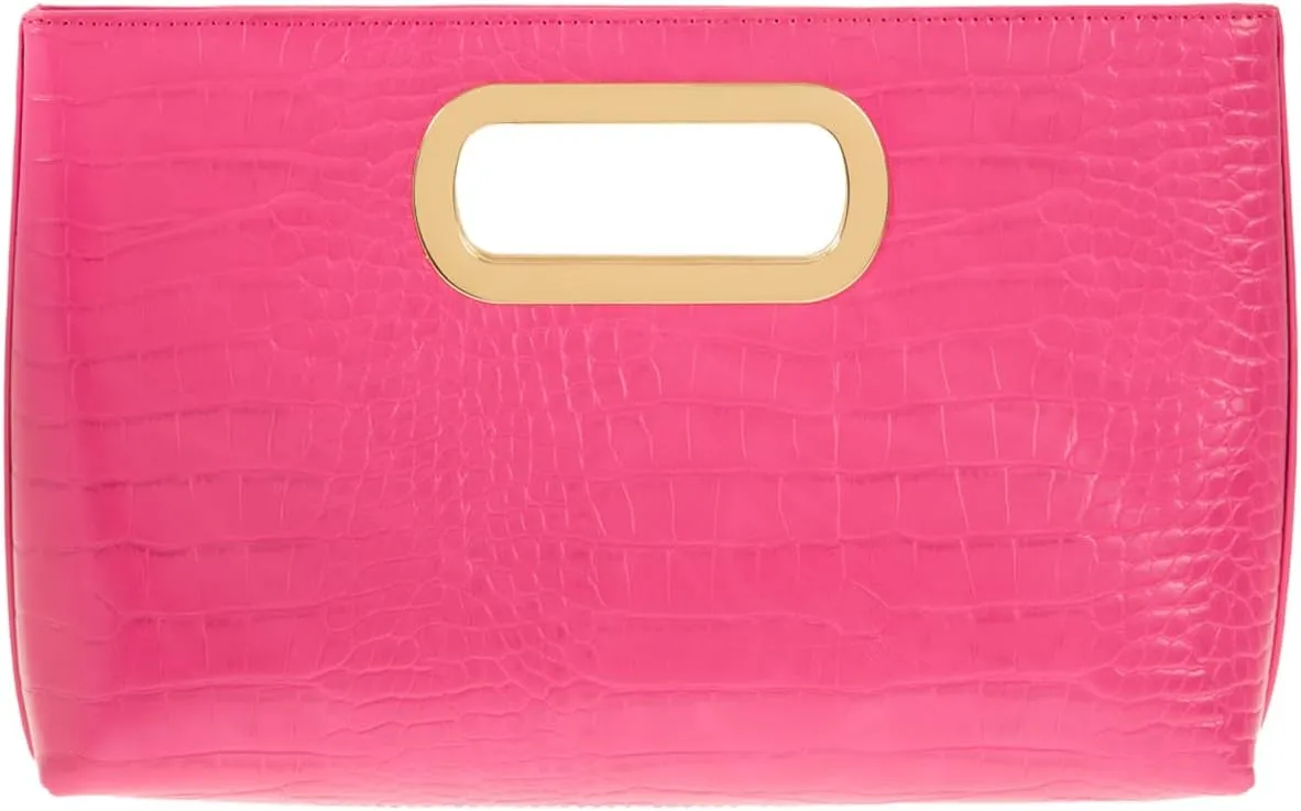 JNB Cork Top Handle Clutch