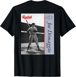Joe Dimaggio_Baseball_002_Back Printed T-Shirt