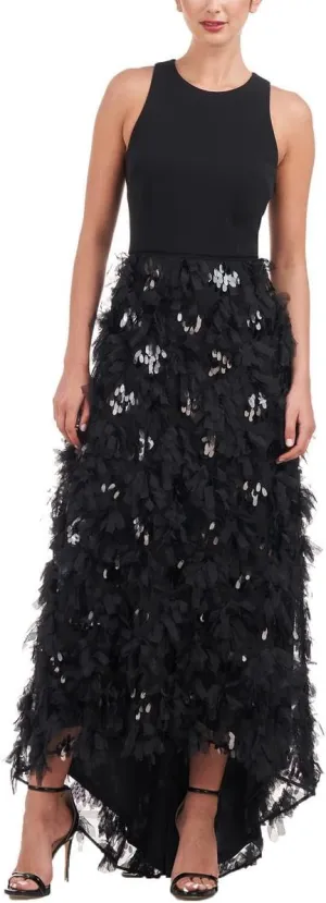 JS Collections Women's Sia Ruffle Skirt Gown