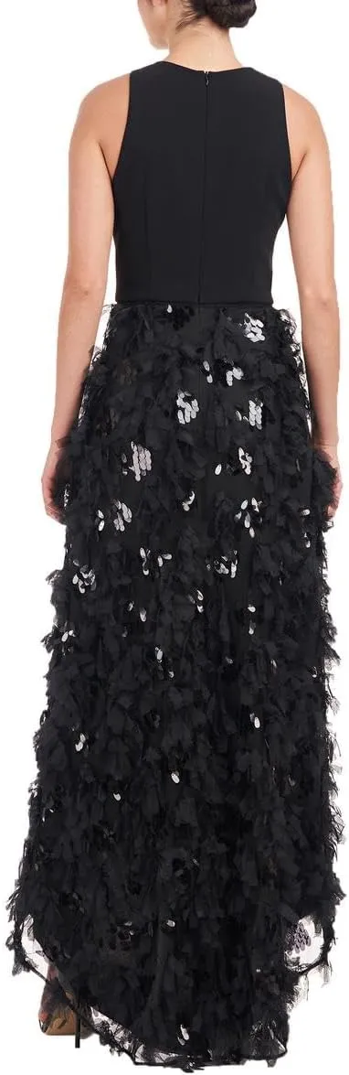 JS Collections Women's Sia Ruffle Skirt Gown