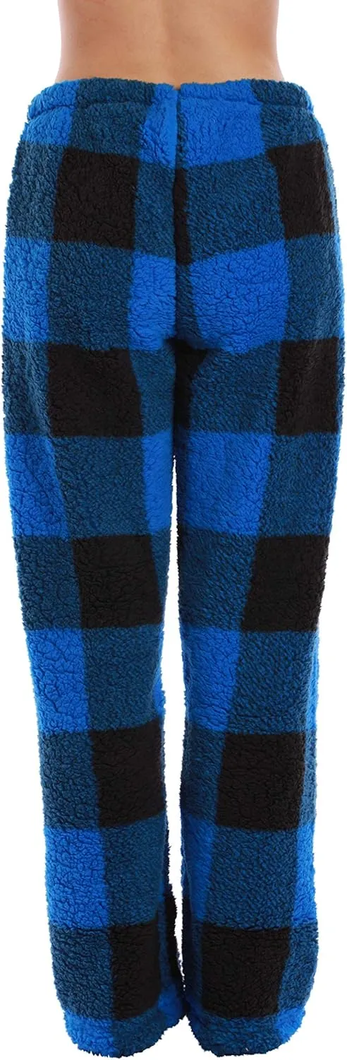 Just Love Women Printed Plush Pajama Pants