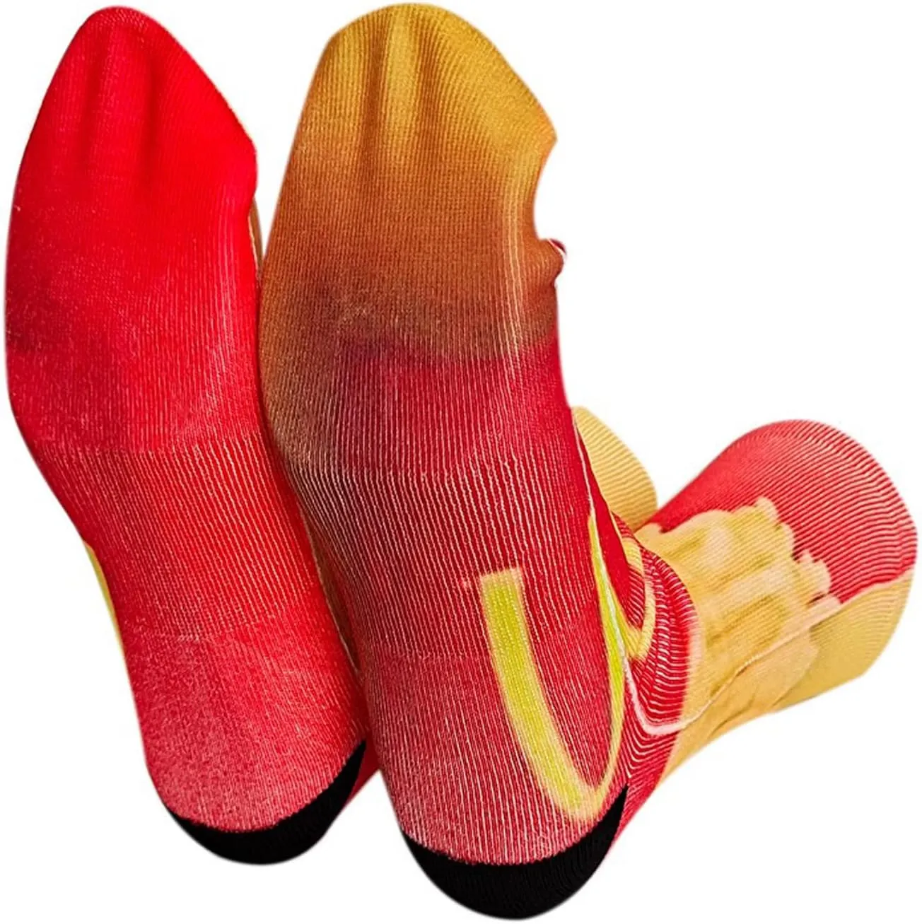 KACOLOR Funny Unisex Men Socks Novelty Crazy 3D Printed Compression Long Socks