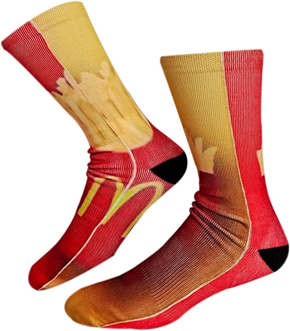 KACOLOR Funny Unisex Men Socks Novelty Crazy 3D Printed Compression Long Socks