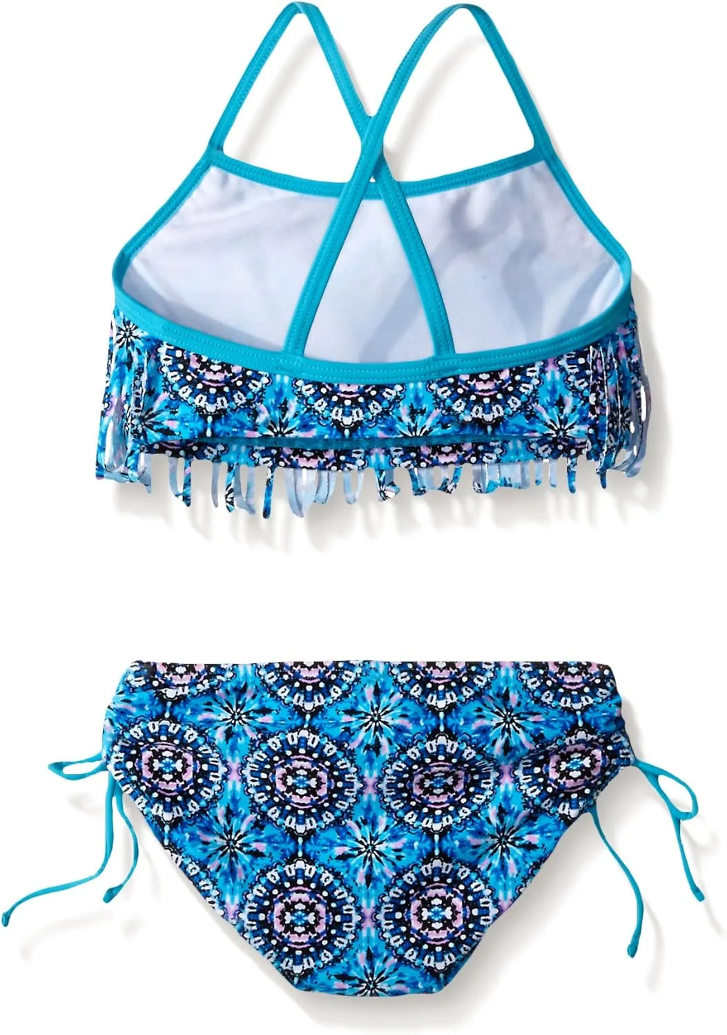 Kanu Surf Kelly Girls' Bikini Beach Sport Fringe 2-Piece Girls' Swimsuit