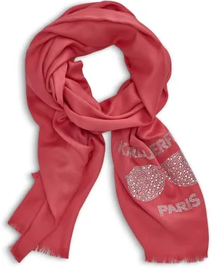 Karl Lagerfeld Paris Womens Sunglasses Krystal Pashmina Sparkly Scarf