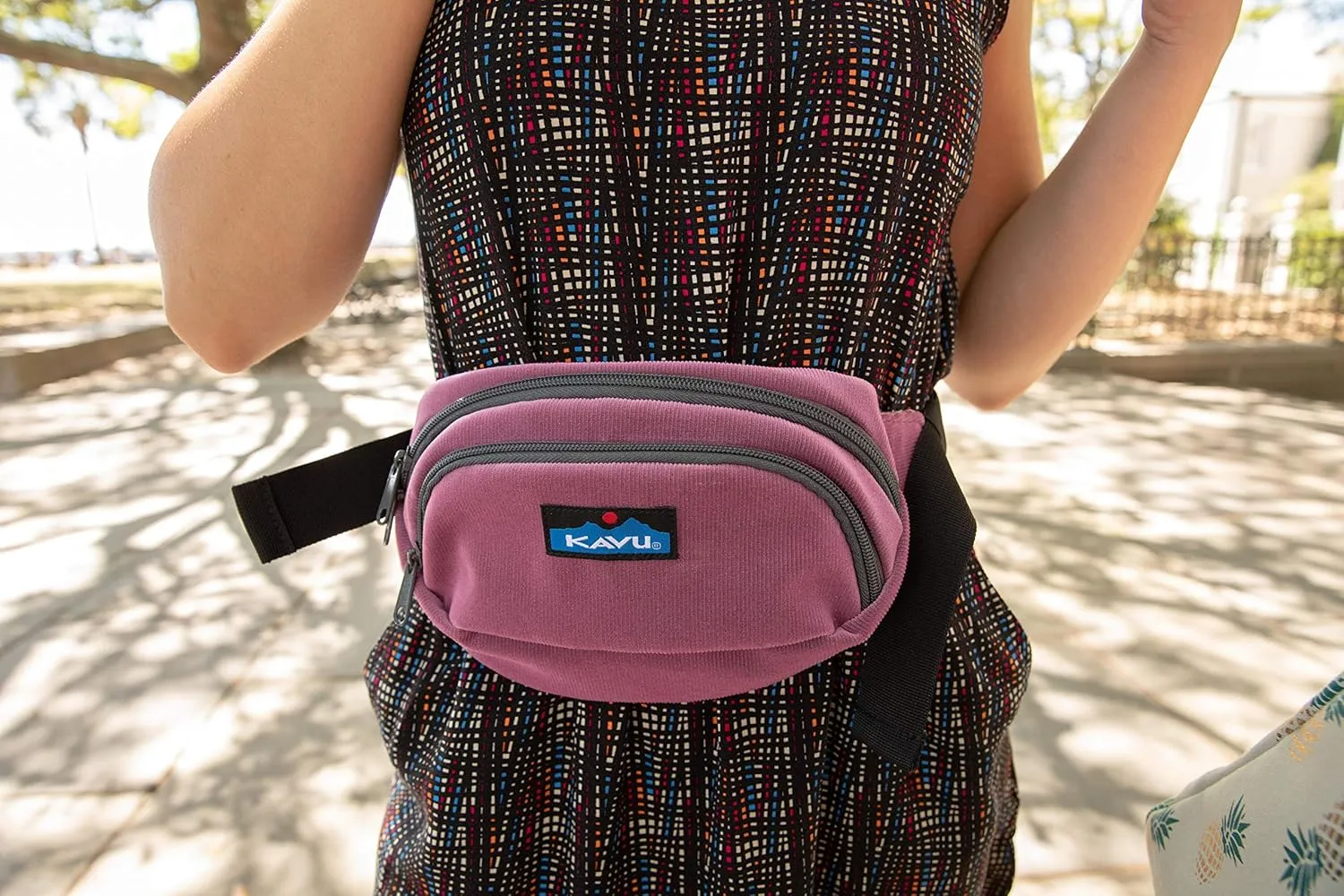 KAVU Cord Spectator Belt Bag Corduroy Hip Fanny Pack