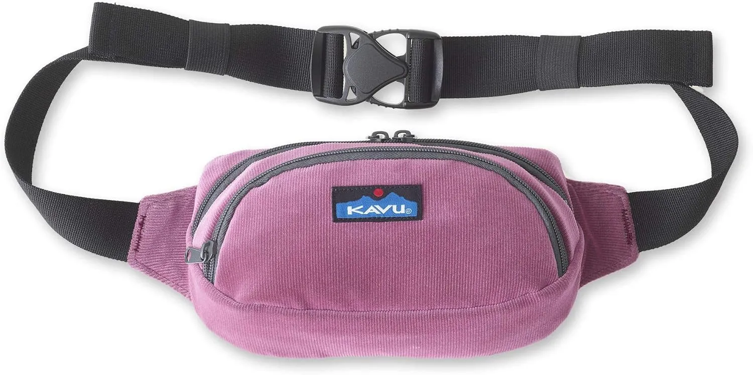KAVU Cord Spectator Belt Bag Corduroy Hip Fanny Pack