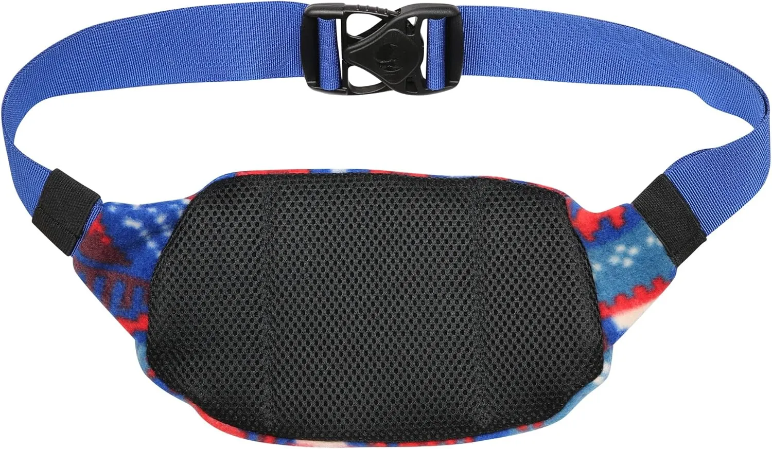 KAVU Polar Spectator Belt Bag Fleece Hip Fanny Pack-8Bit Knit