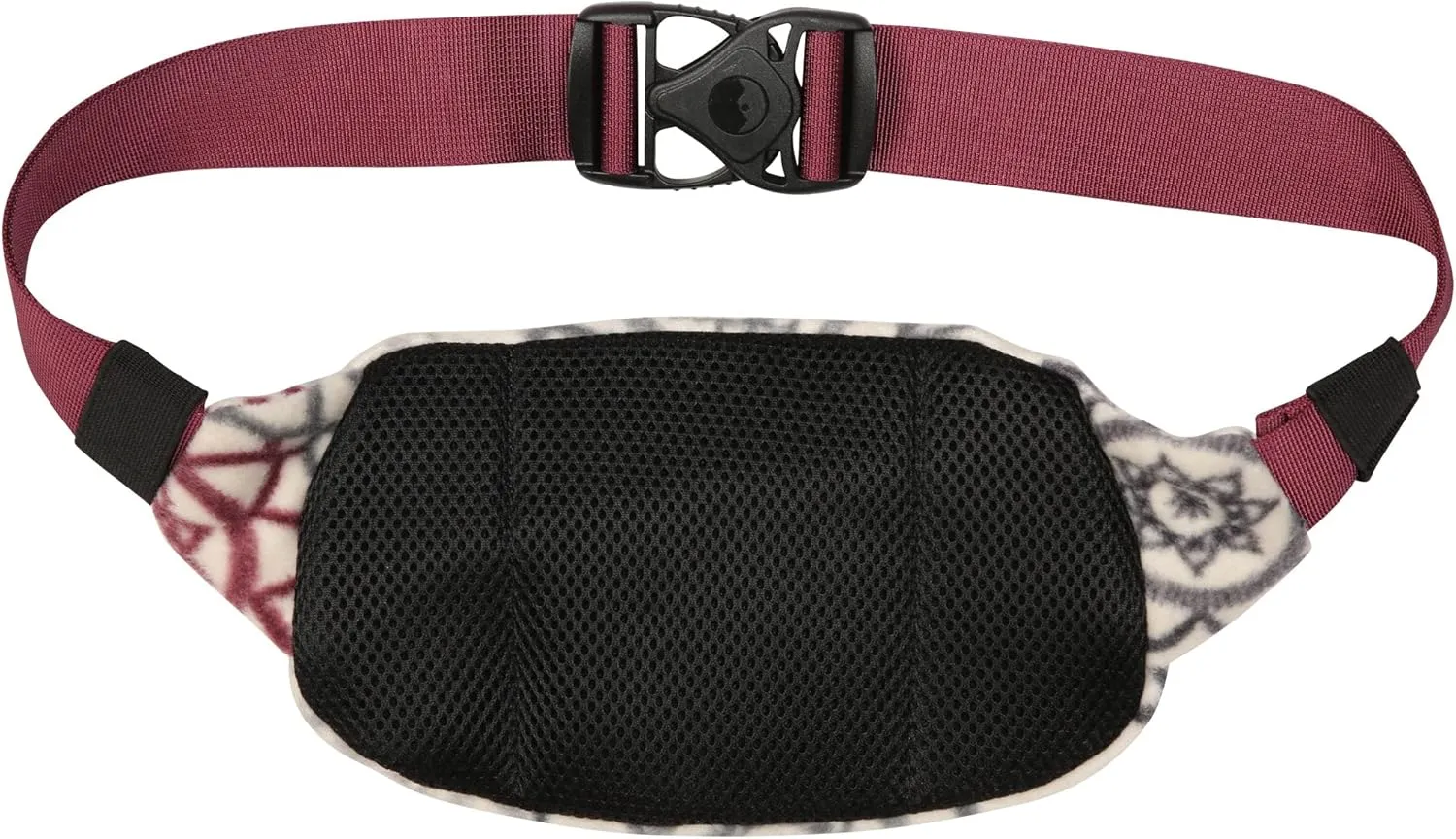 KAVU Polar Spectator Belt Bag Fleece Hip Fanny Pack-Doily Wonder