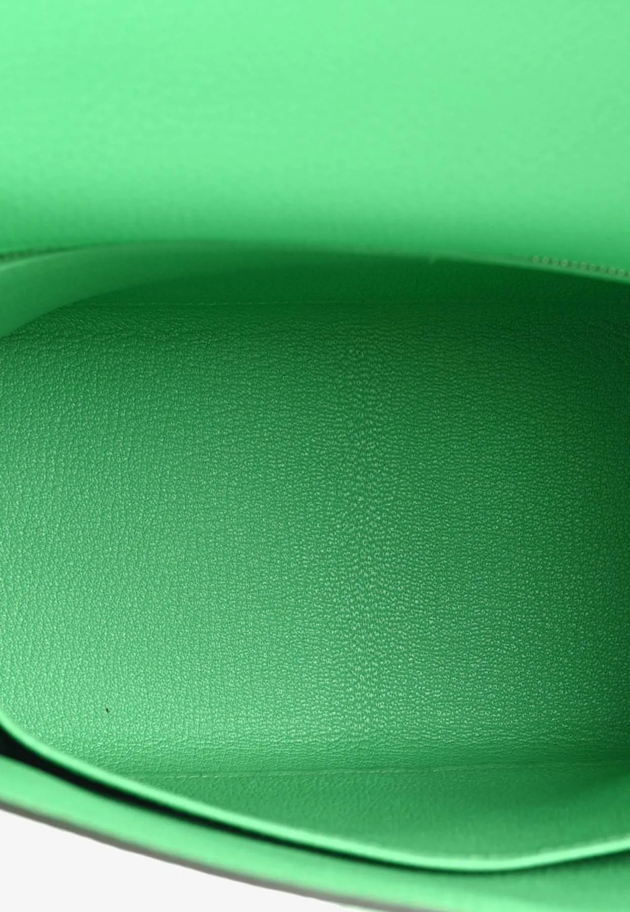 Kelly Retourne 25 in Vert Comics Togo Leather with Palladium Hardware