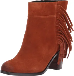 Kenneth Cole Women's Alana Fringe Ankle Bootie Boot