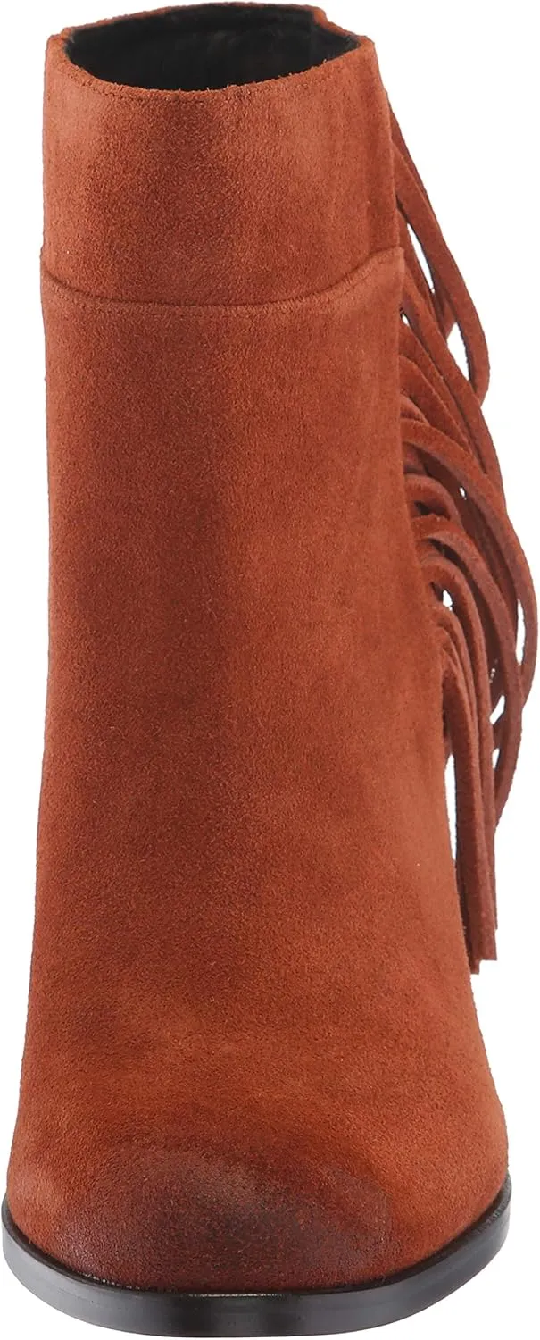 Kenneth Cole Women's Alana Fringe Ankle Bootie Boot