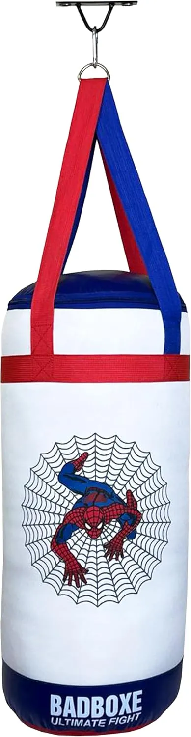 Kids Punching Bag w/Free Boxing Gloves | Junior 2FT Punching Bag Set w/Mount & Hanger | Youth Boxing Bag with Free Boxing Gloves