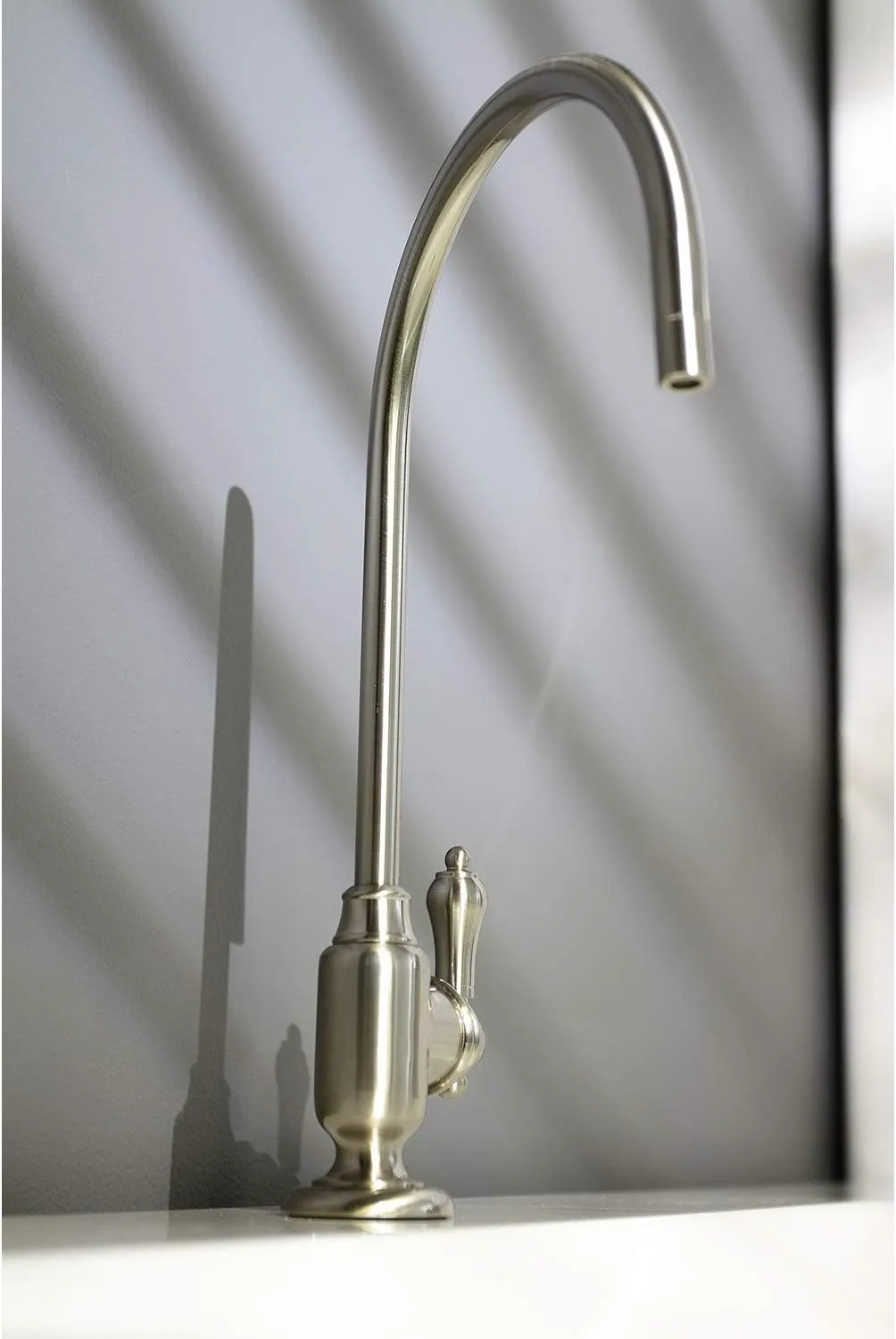Kingston Brass KS5198BAL Heirloom Single-Handle Water Filtration Faucet, 11.13 x 6.94 x 5.81, Brushed Nickel