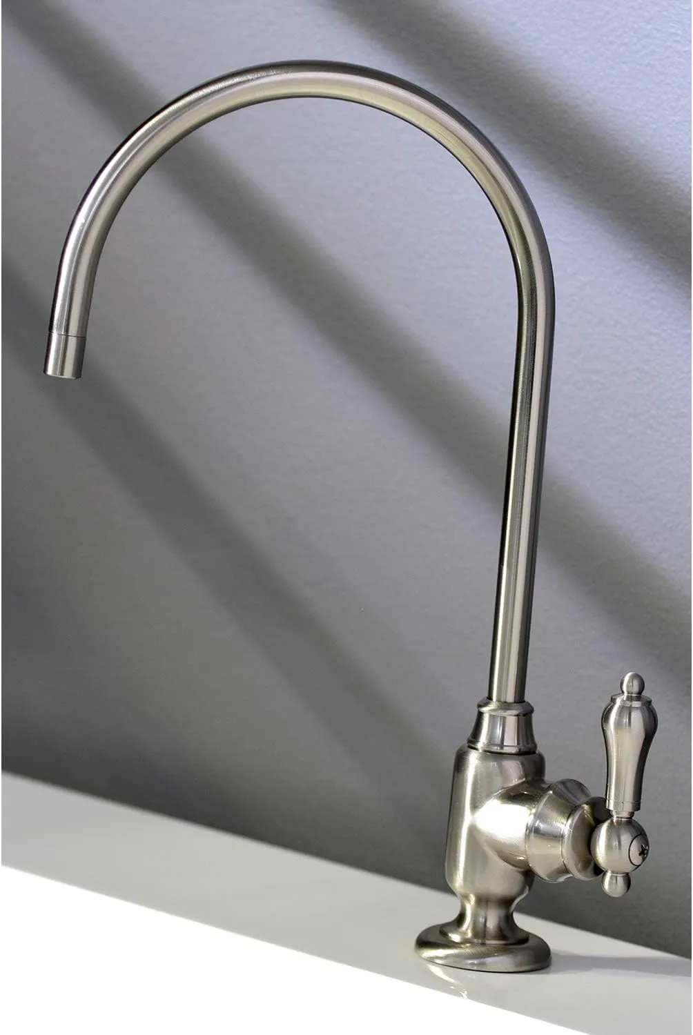 Kingston Brass KS5198BAL Heirloom Single-Handle Water Filtration Faucet, 11.13 x 6.94 x 5.81, Brushed Nickel