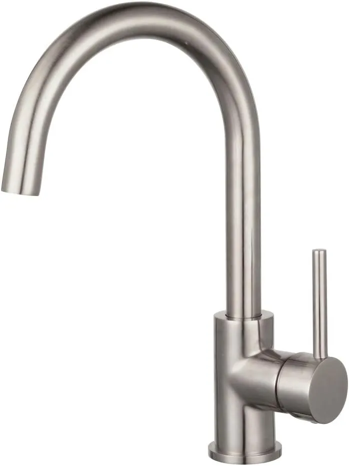 Kingston Brass LS8238DL Concord Vessel Faucet, 7.5 x 3 x 12.56, Brushed Nickel